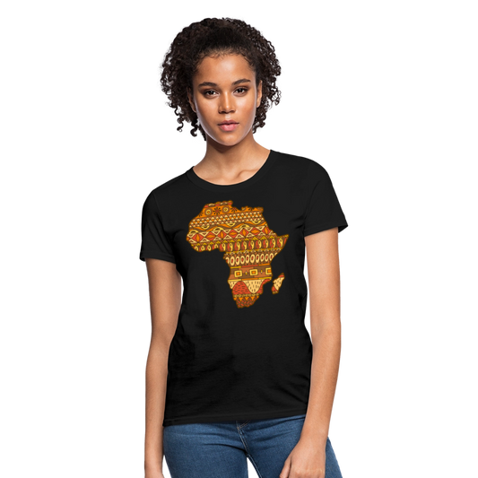 African Continent Unisex Classic T-Shirt - black